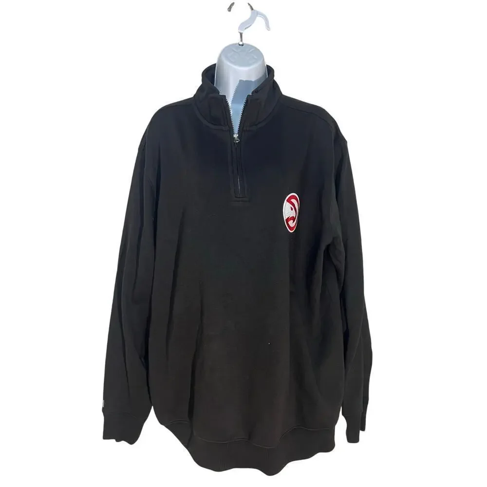 Antigua Atlanta Hawks Victory Quarter-Zip Pullover, size Large, BNWT! - Picture 4 of 9